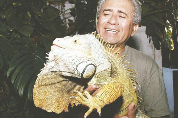 Tras 47 años de servicio, se jubiló el herpetólogo Amado Martínez