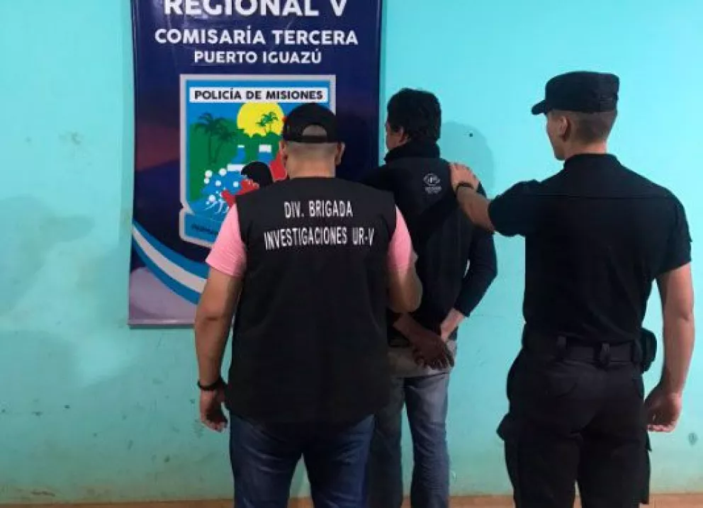 Puerto Iguazú: cayó acusado de apuñalar a vecino del barrio Bicentenario