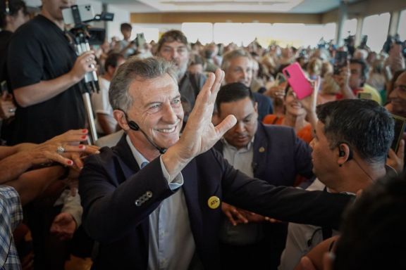 “Yo estoy en el ring”, advirtió Mauricio Macri en Mar del Plata