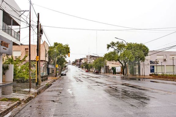La avenida Uruguay o  el viejo camino al Zaimán 