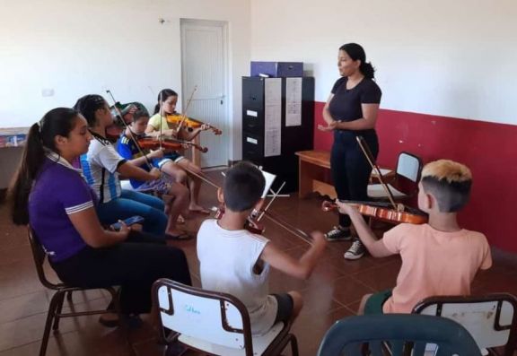 En Iguazú comenzaron los talleres de viola y violín