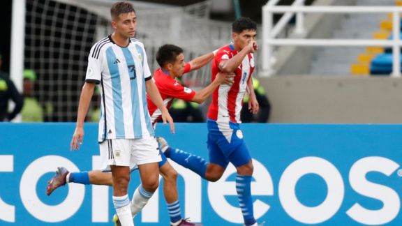Argentina perdió con Paraguay en su debut por el Sudamericano Sub 20