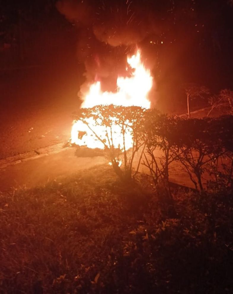 San Javier se manifiesta ante los continuos cortes de energía eléctrica