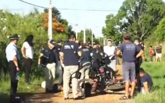 Paraguay: motochorro mató por accidente a su cómplice en un asalto