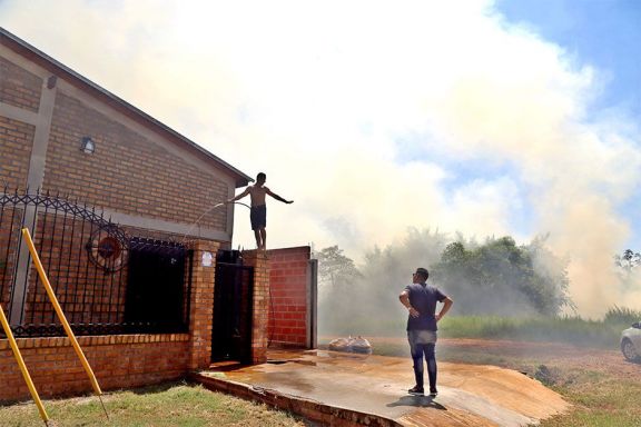 Incendio en un  aserradero causó alarma  en vecinos