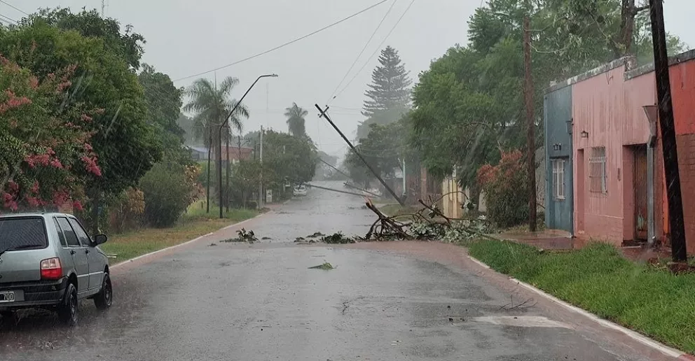 En Virasoro continúan con fallas en la energía eléctrica tras el temporal 