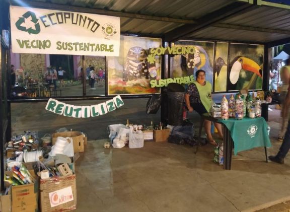 En el marco del día de concientización, Vecino Sustentable Iguazú realiza el primer eco punto del año