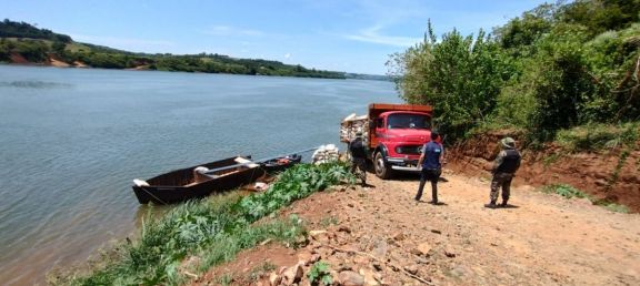 Prefectura incautó 12 toneladas de soja de contrabando en la costa del río Uruguay