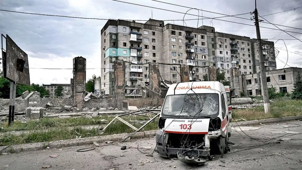Rusia acusó a Ucrania de bombardear un hospital