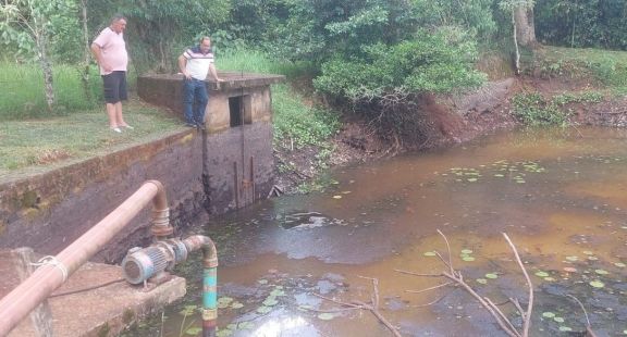 Preocupa la bajante en la reserva de agua en Villa Bonita