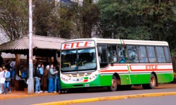 Eldorado: choferes de ETCE confirmaron un paro a partir de esta medianoche