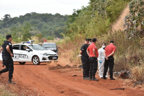 Hallaron un cuerpo calcinado en la zona de las vías del tren en Garupá