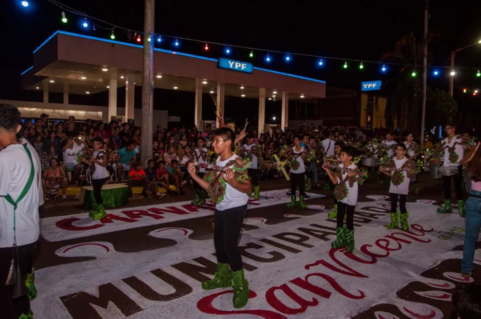 Fin de semana con shows de carnaval en San Vicente