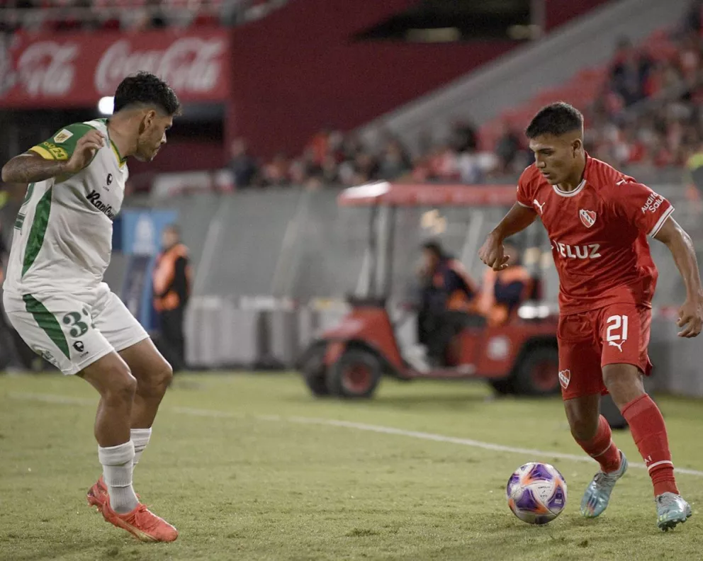 Liga Profesional: Independiente perdió 2 a 0 frente a Defensa y Justicia
