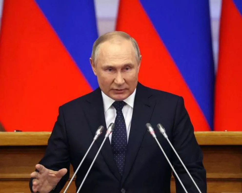 Putin aseguró que mantendrá la invasión de Rusia en Ucrania