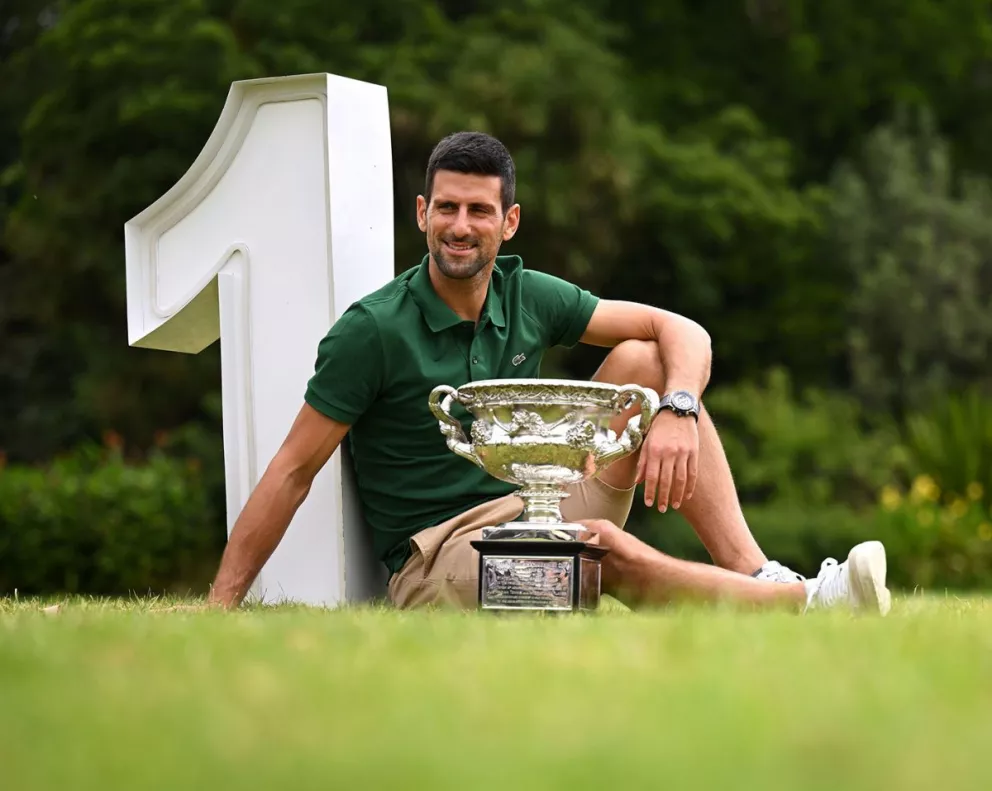 Novak Djokovic llegó a 377 semanas como número uno del mundo e igualó un récord histórico de Steffi Graf