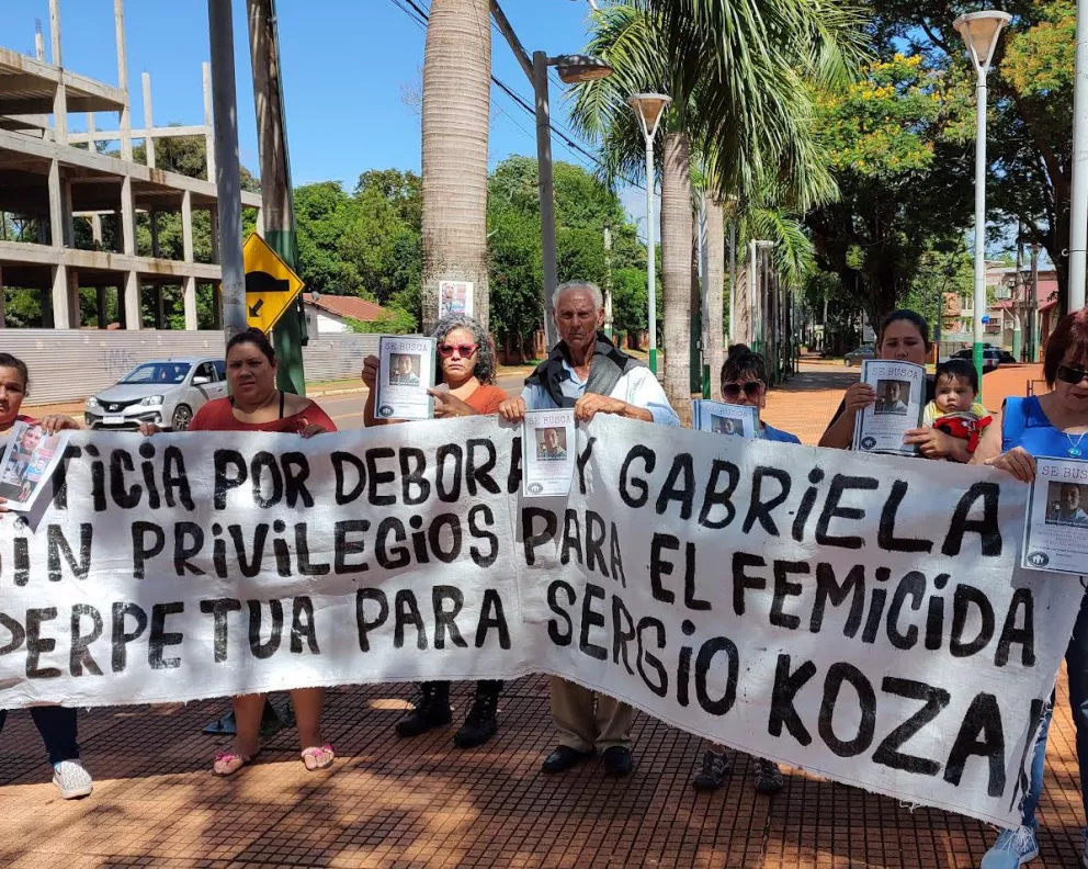 Reclaman prisión para Sergio Kozak por el doble femicidio de Débora y Gabriela