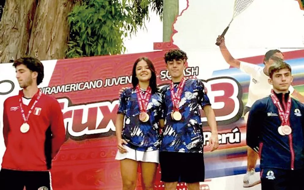 Tres medallas para Paula Rivero en el Sudamericano