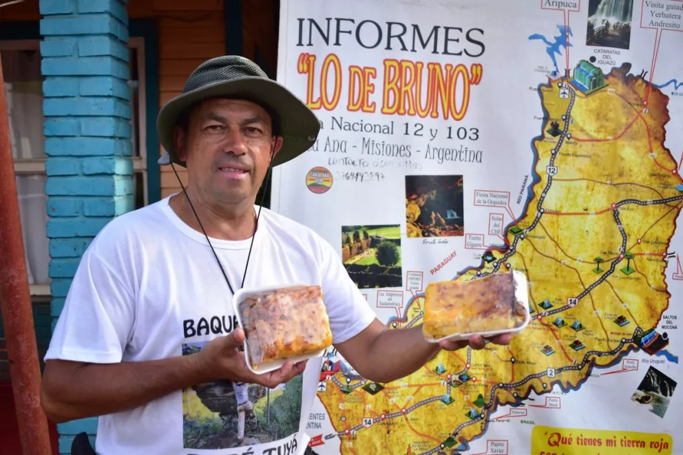 Bruno: el vendedor que se hizo viral en redes con su sopa paraguaya afrodisíaca