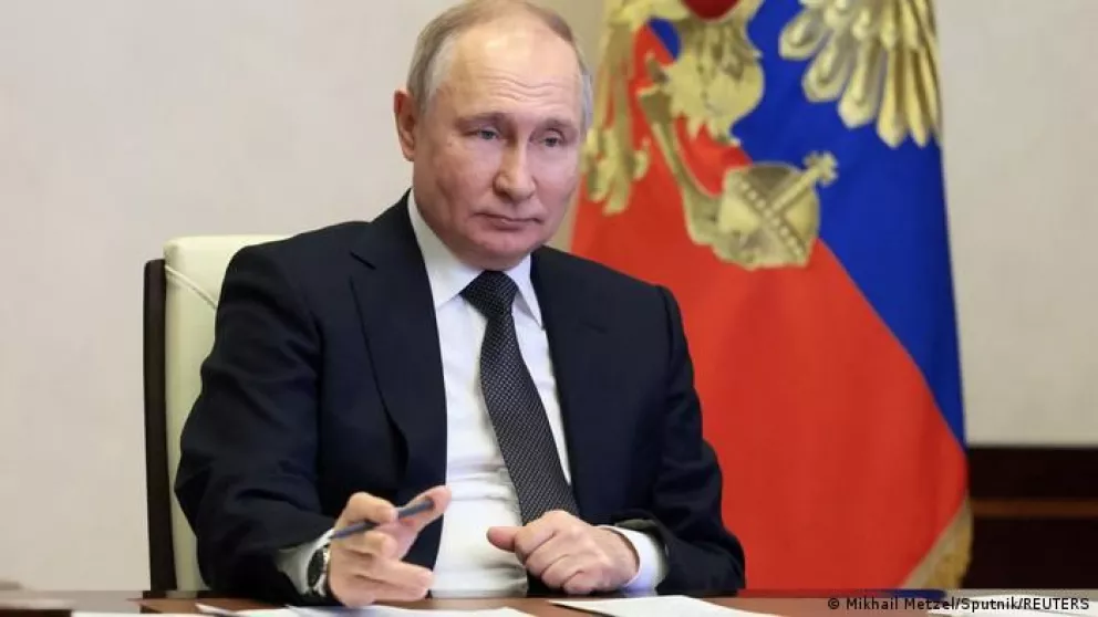 Putín acusó a Occidente de querer destruir a Rusia