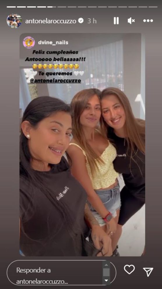 Antonela Roccuzzo festeja sus 35 a&ntilde;os