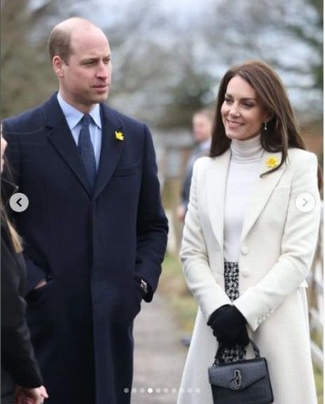 El pr&iacute;ncipe Guillermo y su esposa Kate Middleton.
