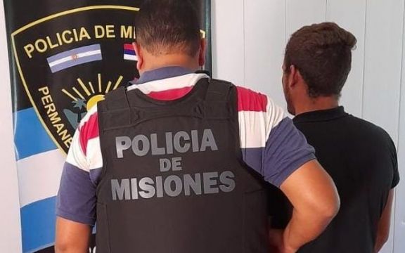 Detienen en Oberá a policía santacruceño acusado de violencia de género