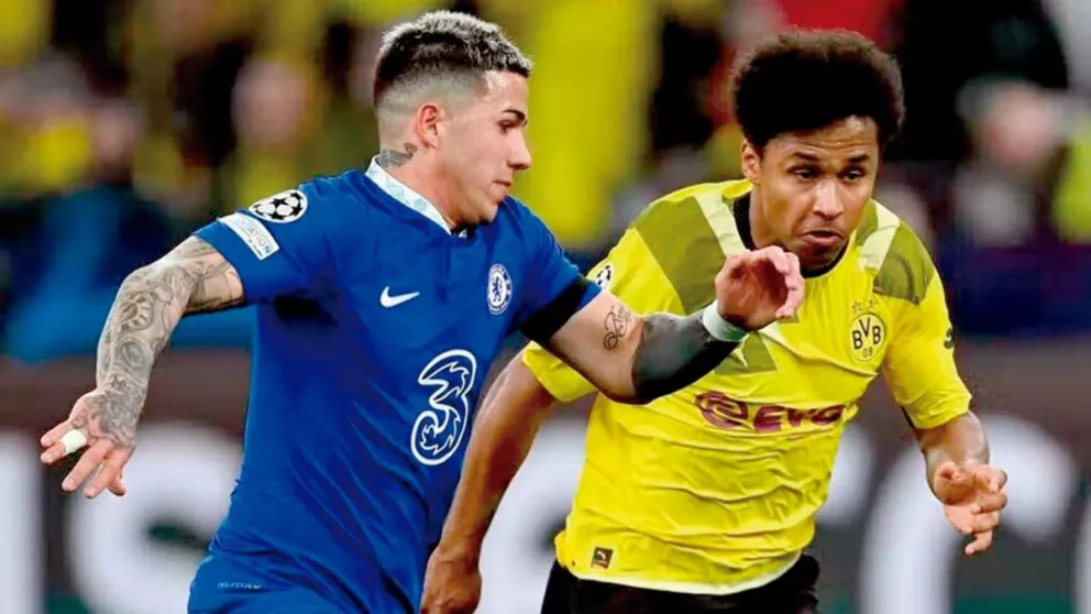 El Chelsea de Enzo Fernández busca remontar ante el Dortmund