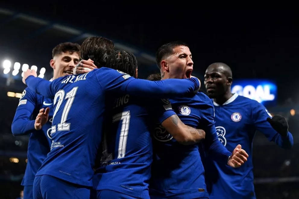 El Chelsea de Enzo Fernández avanzó a los cuartos de final de la Champions League 