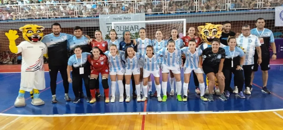 Futsal: Argentina cerró invicta la fase de grupos 