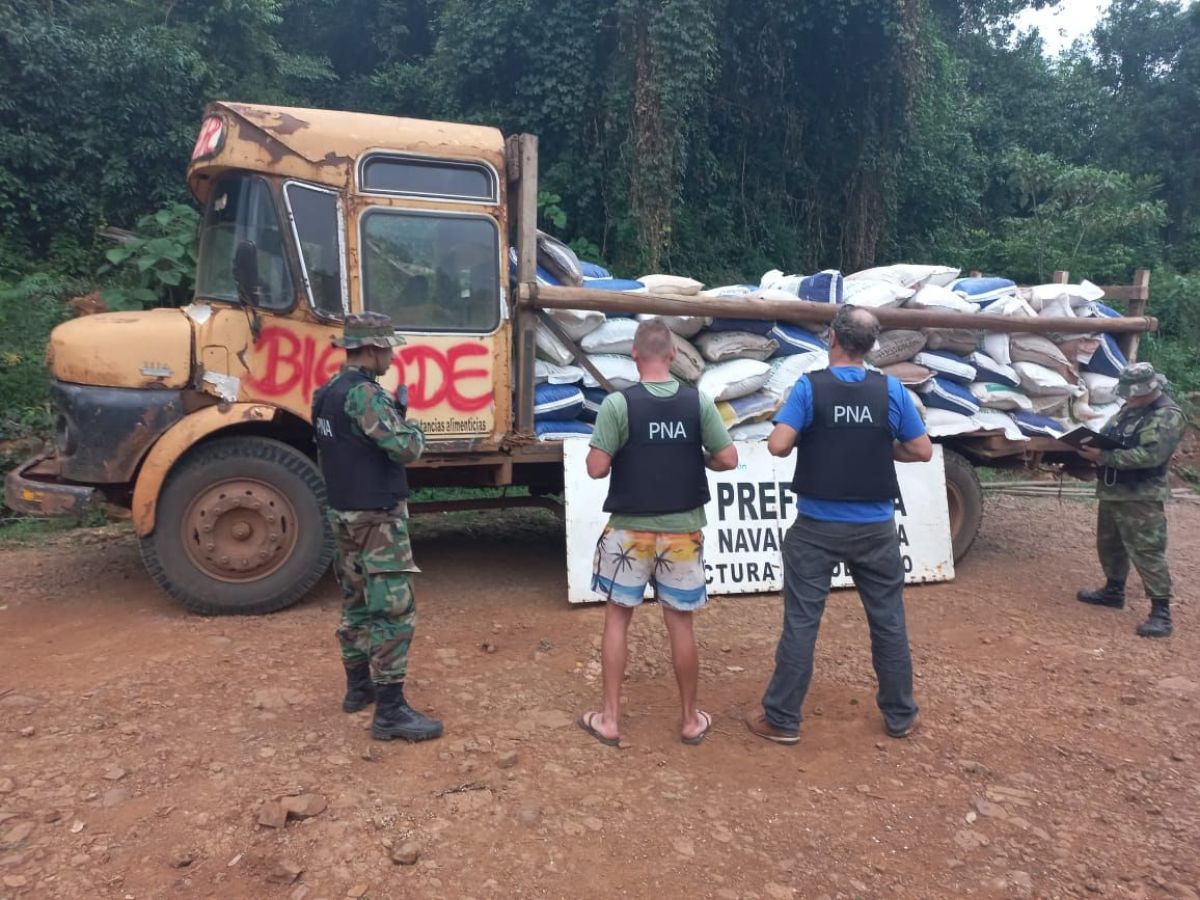 El Soberbio: incautan un cargamento de más de 13 toneladas de soja y maíz 