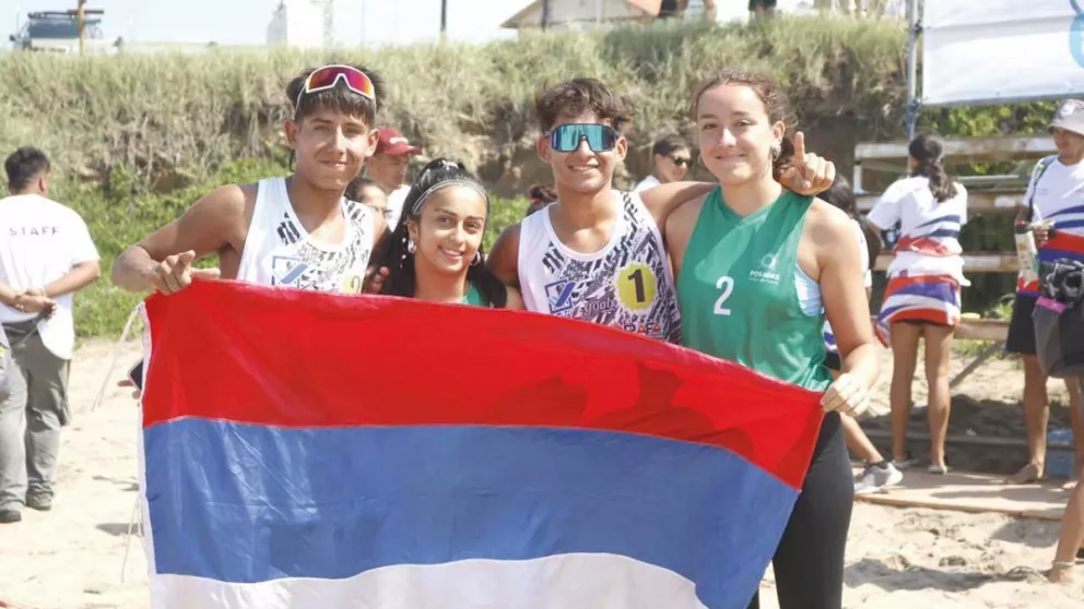 Juegos Evita de Playa: Misiones cerró con medallas