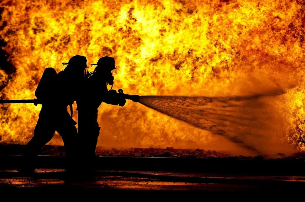 Gran incendio en la estación de trenes en Embarcación: no hubo heridos