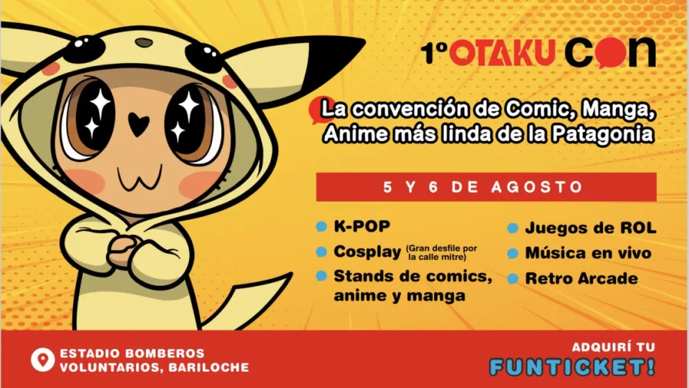 Otaku-Com: Llega a Bariloche la convención de los fanáticos del animé