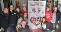 Exitosa jornada de donación de sangre en el ex Colegio Nacional de Bolívar