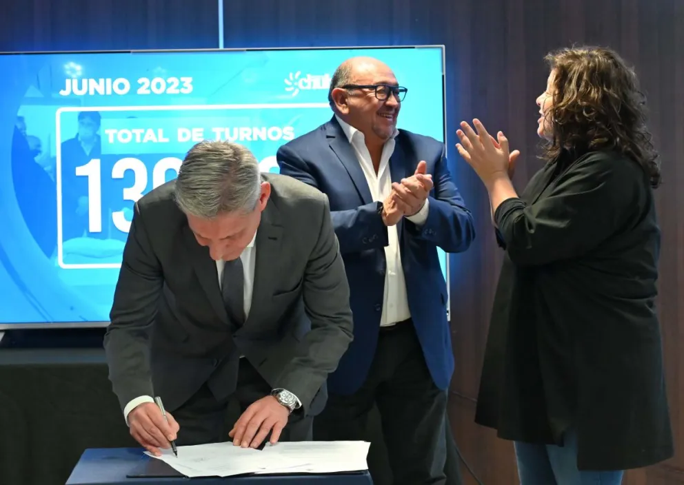 El ISSyS suscribió un convenio para la implementación de la Historia de Salud Integrada 