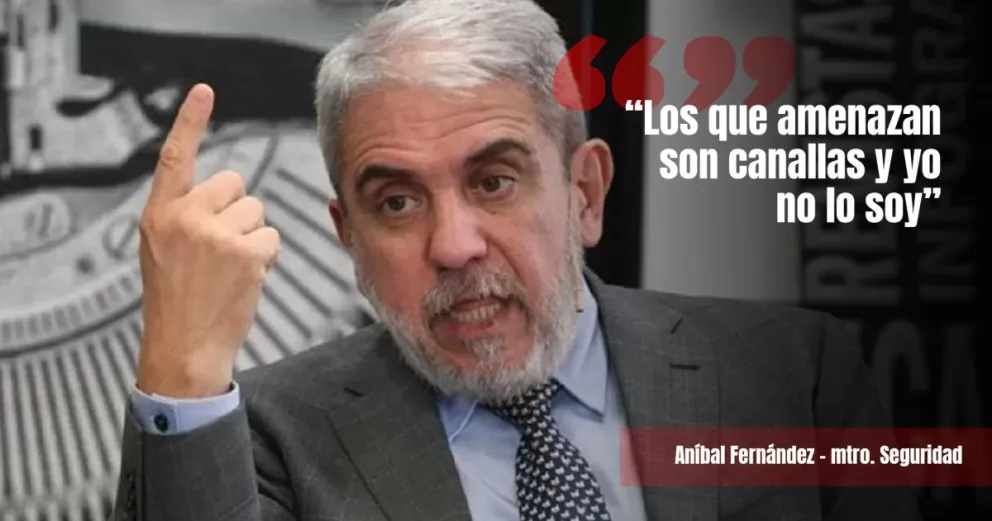 Aníbal Fernández apuntó contra CFK y calentó la interna