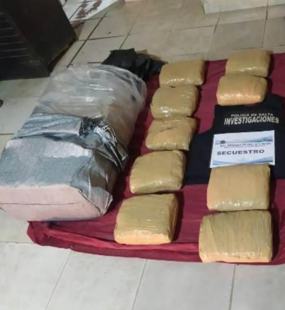 Operativos policiales: hallaron más de 64.000 dosis de marihuana durante el fin de semana 