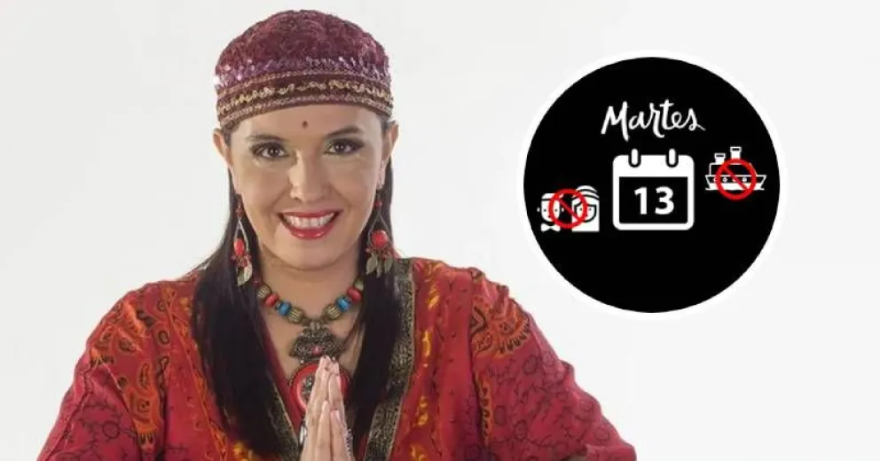 Jimena La Torre reveló los rituales para esquivar la mala suerte los Martes 13