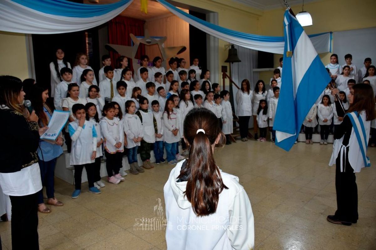 Con patriotismo y emotivo acto se recordó al General Manuel Belgrano