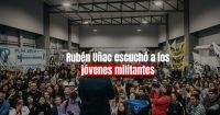 Rubén Uñac se reunió con los jóvenes militantes para escuchar sus necesidades