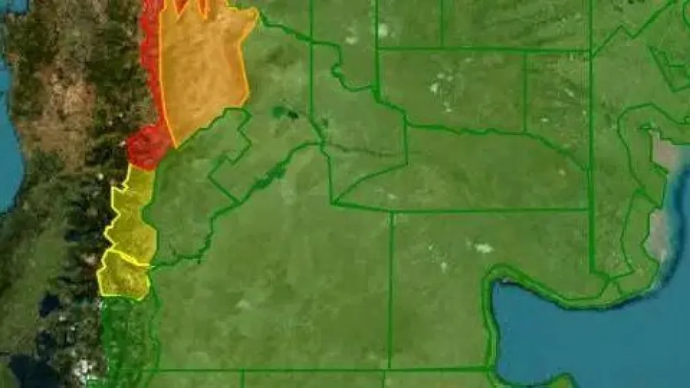 Continúa vigente el alerta por lluvias y desbordes de los ríos Neuquén y Colorado