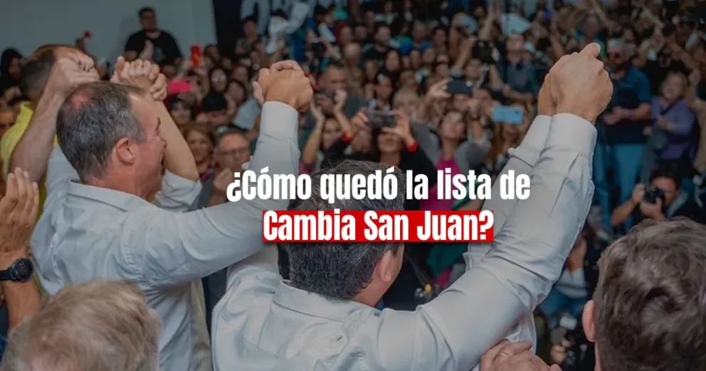 “Cambia San Juan” definió su lista para las PASO 