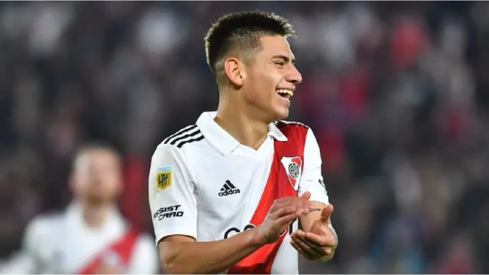 Alarmas en River Plate: tras el debut del Diablito Echeverri, dos gigantes de Europa aceleran para ficharlo