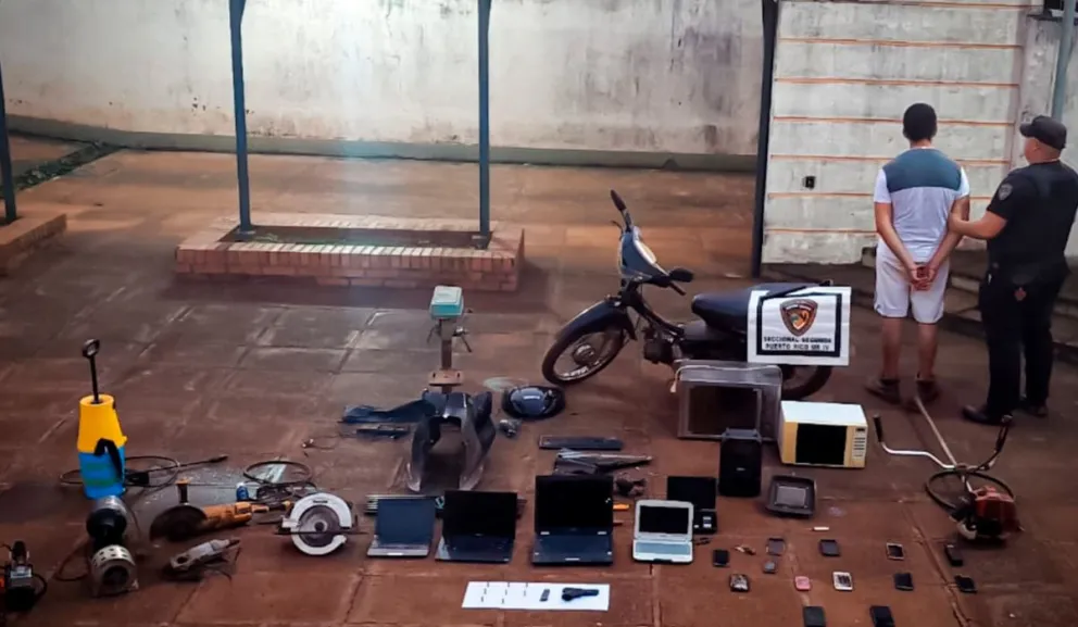 Desbarataron una banda que vendía objetos robados