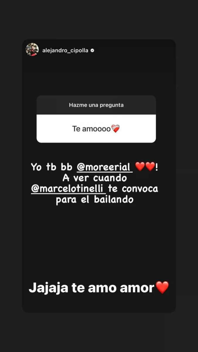 Instagram Alejandro Cipolla y Morena Rial