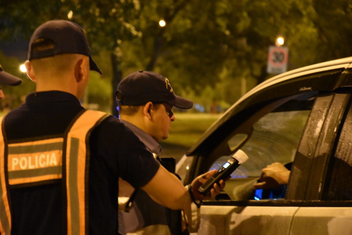 Bajo el marco del “Plan General de Operaciones y Seguridad Vial” la policia sacó de las calles a conductores alcoholizados