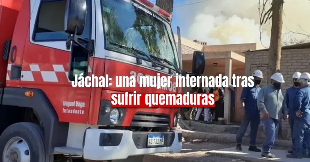 Se incendió el restaurante donde trabajaba y terminó en el hospital con quemaduras