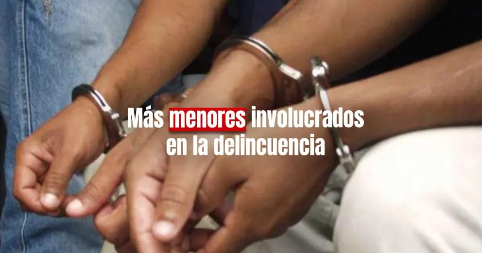 En diferentes situaciones delictivas cinco menores terminaron detenidos 