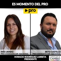 Inés Liendo y Alberto Castillo lanzan públicamente sus precandidaturas a diputados nacionales  